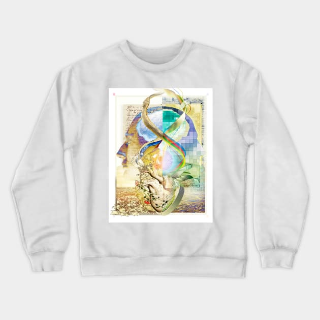 Artificial intelligence, artwork (T495/0189) Crewneck Sweatshirt by SciencePhoto